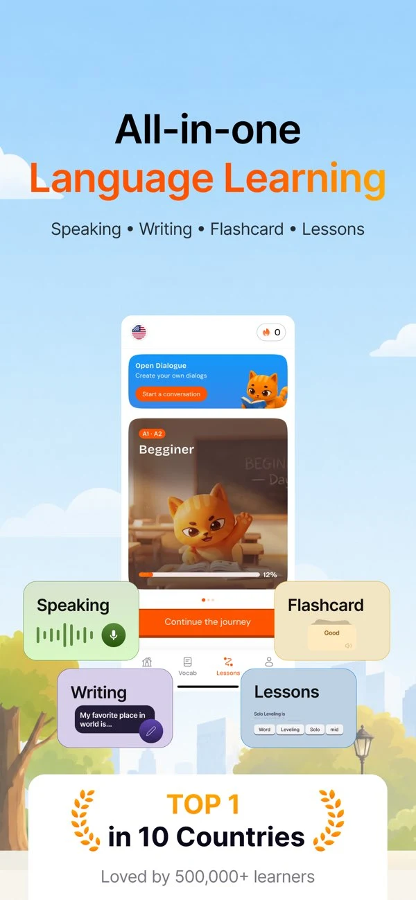 Oki: Language Learning screenshot