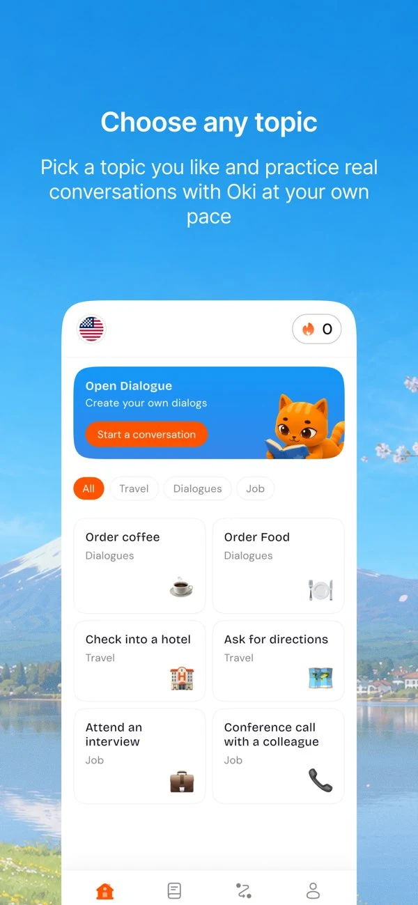 Oki: Language Learning screenshot